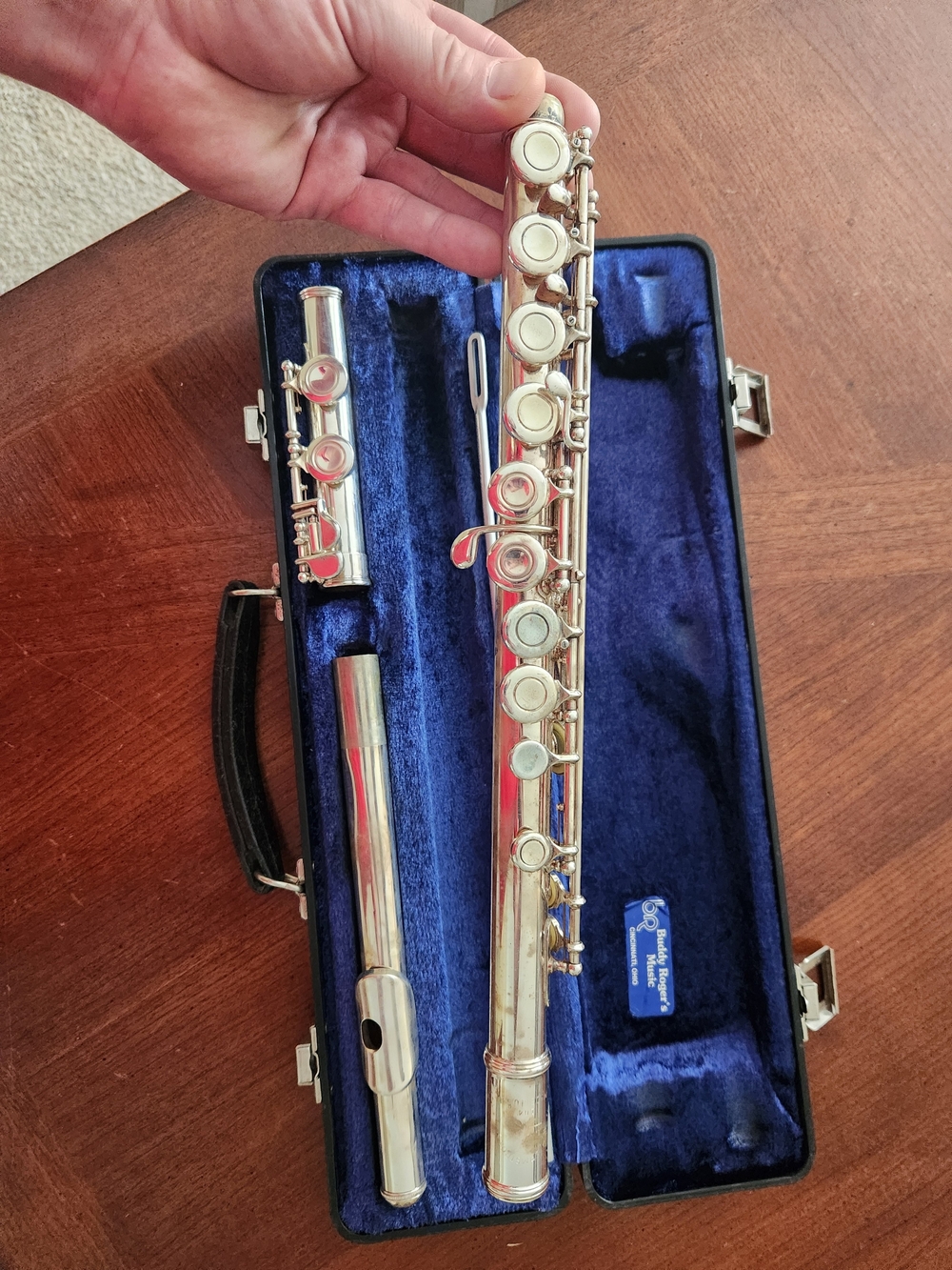 Armstrong Silver Flute Case Set - Women Accessories